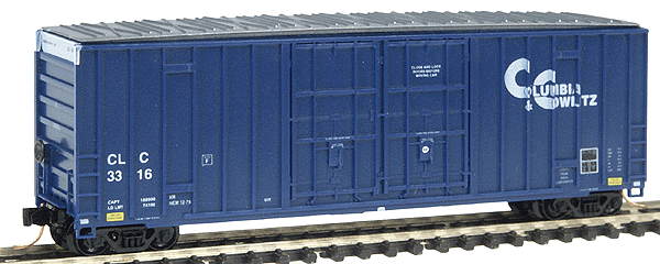 Gunderson 50' Double Plug Door Boxcar - Assembled -- Columbia & Cowlitz
