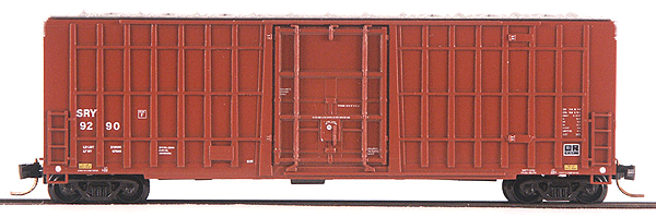 National Steel 50'6" Hi Cube Boxcar - Assembled -- Southern Railway of British Columbia (brown)