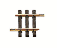Straight Track -- 2-15/16"  7.5cm
