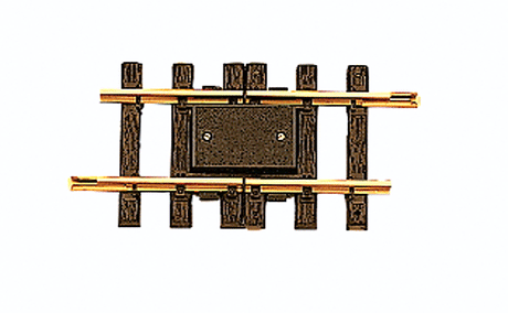 Two-Rail Insulated Track Section -- 5-7/8"  15cm