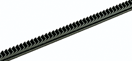 Rack Rail Track pkg(12) -- Length of Each Section: 11-13/16"  30cm