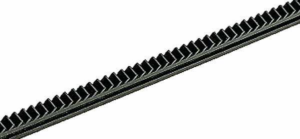 Rack Rail Track pkg(12) -- Length of Each Section: 11-13/16"  30cm