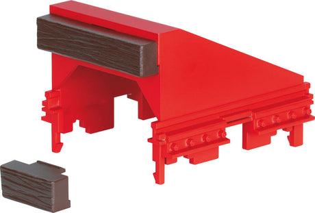 Rhaetian Railway RhB - Style Track Bumper -- Era VI, Fits Code 332 Track