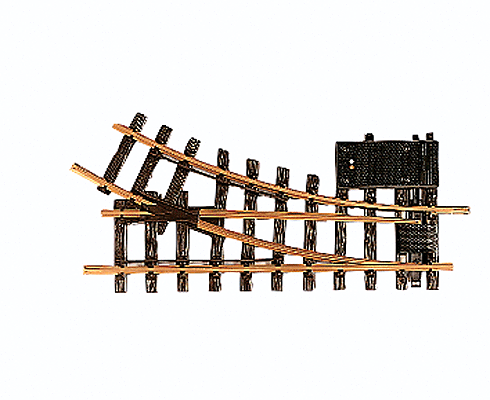 Electric Turnout - R1 - 30 Degrees -- Right-Hand (Diameter: 4'3"  130cm)