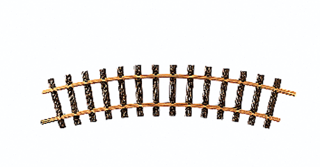 R2 Curved Track -- 30-Degree 5'5" Diameter