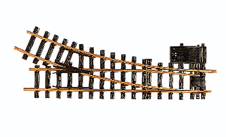 Electric Turnout - R3 - 22.5 Degrees -- Right-Hand (Diameter: 8'2"  249cm)