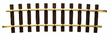 Curved Track -- R5 - 7-1/2 Degrees