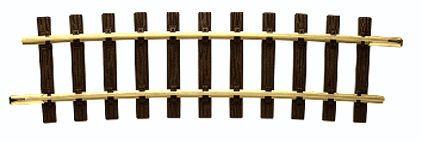 Curved Track -- R5 - 7-1/2 Degrees