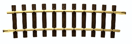 Curved Track -- R5 - 7-1/2 Degrees