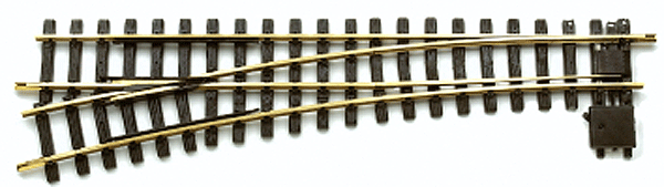 R5 Manual Turnout -- Left-Hand