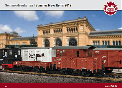 2012 LGB Summer New Items Brochure