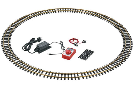 Starter Track Set -- 12 R1 4'3"  130cm Diameter Curved Track Sections, Speed Controller, Hookup