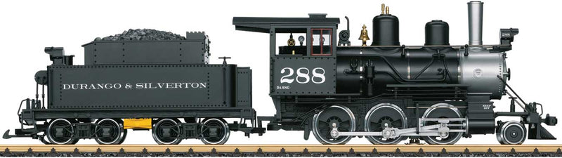2-6-0 Mogul - Sound, DCC and Smoke -- Coca-Cola (yellow, red, black; "Have a Coke Now" Slogan)