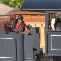 2-6-0 Mogul - Sound, Smoke and DCC -- Nevada Central Railroad #6 (black, graphite)
