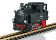 Class 99 0-4-0T - Sound and DCC -- German State Railroad DR 99 5016 (Era III, black, red)-1