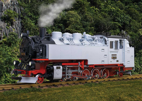 Class VII K 2-10-2T - Sound and DCC -- Zittau Narrow Gauge Railroad #99 7731 (Era VI, white, red, black)-3