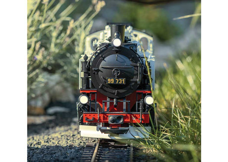 Class VII K 2-10-2T - Sound and DCC -- Zittau Narrow Gauge Railroad #99 7731 (Era VI, white, red, black)-4