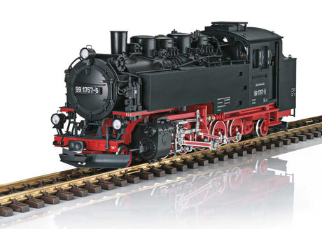 Class 99.73-76 2-10-2T - Sound and DCC -- German State Railroad DR (Era IV, black, red)-1