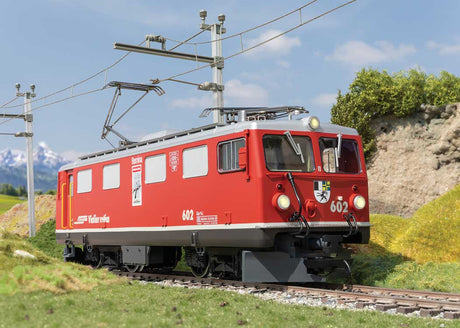 Class Ge 4/4 I Rebuilt Electric - Sound and DCC -- Rhaetian Railroad RhB #602 (Era VI, red, gray, silver)-1