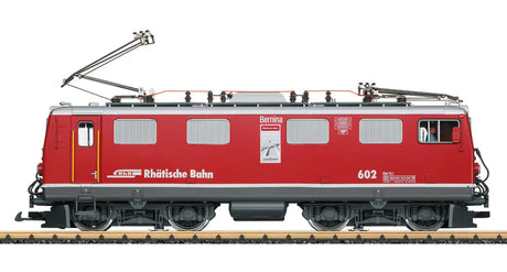 Class Ge 4/4 I Rebuilt Electric - Sound and DCC -- Rhaetian Railroad RhB #602 (Era VI, red, gray, silver)-4