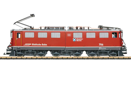 Class Ge 6/6 II Electric - Sound and DCC -- Rhaetian Railway RhB (Era V 1980s, red, gray)