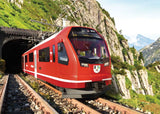 Stadler Class ABe 4/16 Capricorn Rail Car - Sound and DCC -- Rhaetian Railway RhB #3111 (Era VI, red, gray, white)-1