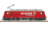 Class HGe 4/4 II Rack Electric - Sound and DCC -- Matterhorn-Gotthard Railway (Era VI, Glacier Express, red, gray, white)-2