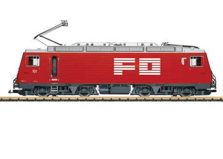 Class HGe 4/4 II Rack Electric - Sound and DCC -- Furka Oberalp FO (Era V, red, gray, white)