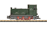 Class HF130C Diesel - Sound and DCC -- Heeresfeld Railroad #2092.04 (Era IV, green, gray, red)-1