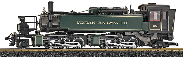 2-6-6-2T Steam Locomotive -- Uintah #50