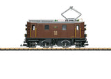 Class Ge 2/4 Electric - Sound and DCC -- Rhaetian Railroad RhB #222 (Era VI, brown, silver, black)-2