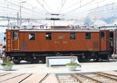 Class Ge 4/6 Electric - Sound and DCC -- Rhaetian Railway RhB #353 (Era VI, brown, gray, black)