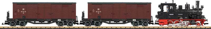 2-6-0T w/Sound & MZS/DCC -- German State Railroad DR #99 5631 (Era III, red, black)