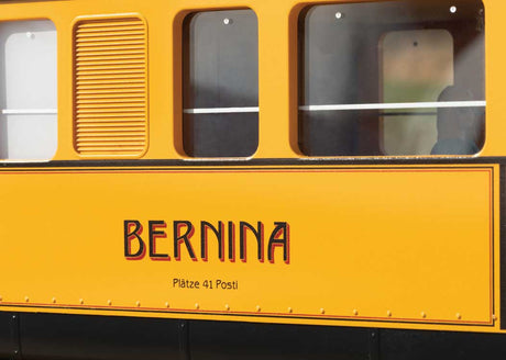 Class ABe 4/4 Electric Railcar - Sound and DCC -- Rhaetian Railway RhB #30 (Era VI, Bernina Scheme, yellow, silver)-4