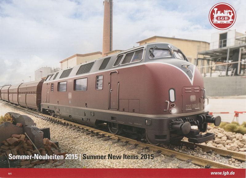 2015 LGB Summer New Items Brochure
