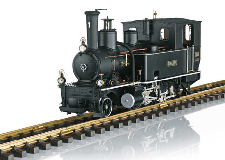 Class G 3/4 Steam 2-6-0T - Sound, DCC and Smoke -- Rhaetian Railroad #LD1 Rhatia (Era I, green, black)-1