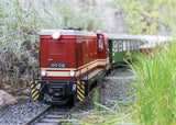Class 199 Diesel - Sound and DCC -- Saxon Oberlausitz Railway SOEG #199 018 (Era VI, red, gray, ivory)-3