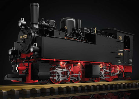 0-4-4-0T - Sound and DCC -- Harzquer Railroad HSB #99 5901 (Era VI, black, red)-3