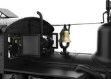 Class C Three-Truck Shay - Sound, Smoke and DCC -- Westside Lumber Company #7 (black, graphite, red)-5