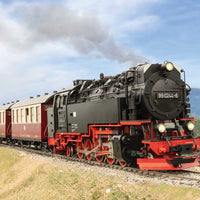 Class 99.02 2-10-2T - Sound, DCC and Smoke -- German State Railroad DR #990244-6 (Era IV 1970s; black, red)