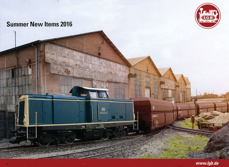 Summer 2016 New Items Brochure -- English Language