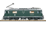 Class Ge 4/4 II Electric - Sound and DCC -- Rhaetian Railroad RhB #611 (Era VI, green, silver, gray)-2