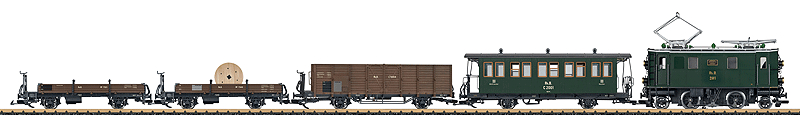 100th Anniversary Engadin RR Electrification Train-Only Set - Standard DC