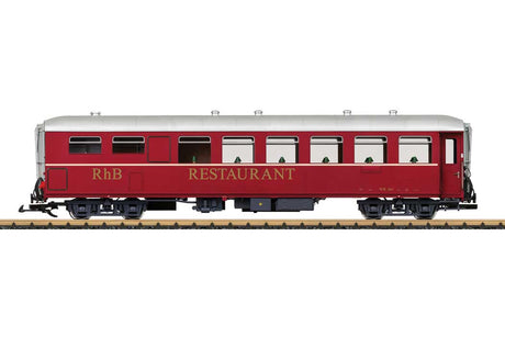 Diner - Ready to Run -- Rhaetian Railway RhB (Era VI, red, silver)