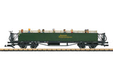 Open-Air Observation Car - Ready to Run - 2026 LGB Club Car -- Saxon Oberlausitz (Era VI, green)-1
