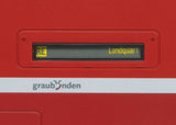 Stadler Class ABe 4/16 Capricorn Rail Car - Intermediate Car Style #2 -- Rhaetian Railway RhB (Era VI, red, gray, white)-2
