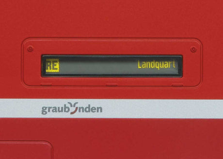Stadler Class ABe 4/16 Capricorn Rail Car - Intermediate Car Style #2 -- Rhaetian Railway RhB (Era VI, red, gray, white)-2
