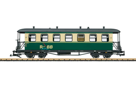 4-Axle Coach - Ready to Run -- Rugensche Baderbahn RuBB (Era VI, green, black)