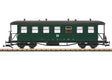 Type KB 2nd Class Coach - Ready to Run -- German State Railroad DR (Era IV, green, gray)