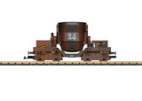Slag Car - Ready to Run -- #24 (Weathered, Boxcar Red)-2